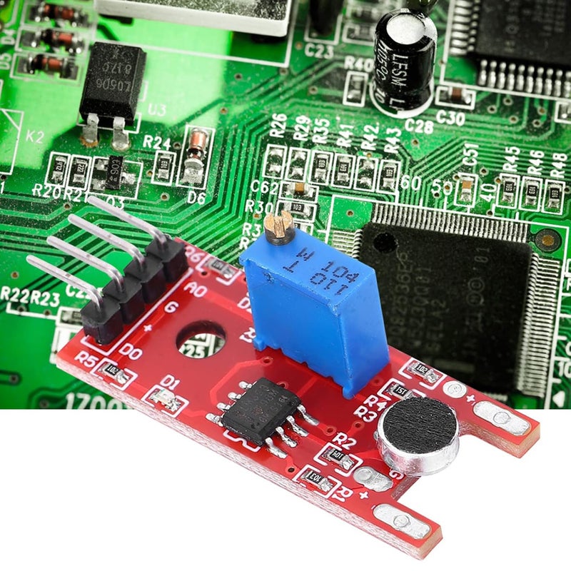 Respicefinem KY 038 Sound Sensor Module 5 Pieces Analog Digital Output High Sensitivity - Image 3